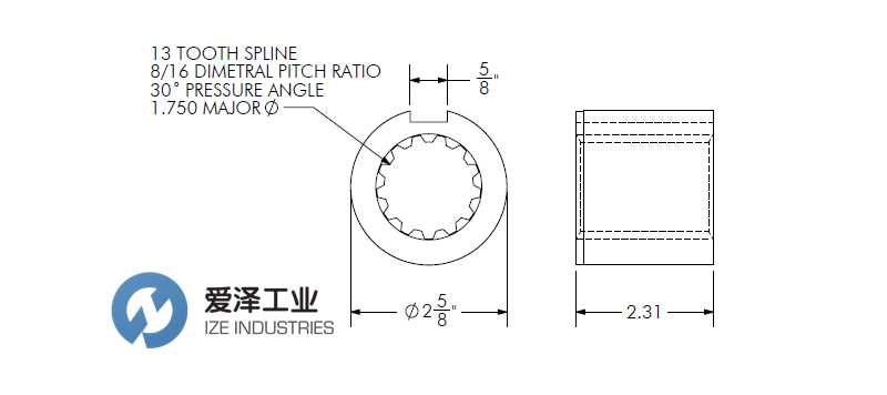 MAGNALOY联轴器B6001308C 爱泽工业 izeindustries.png