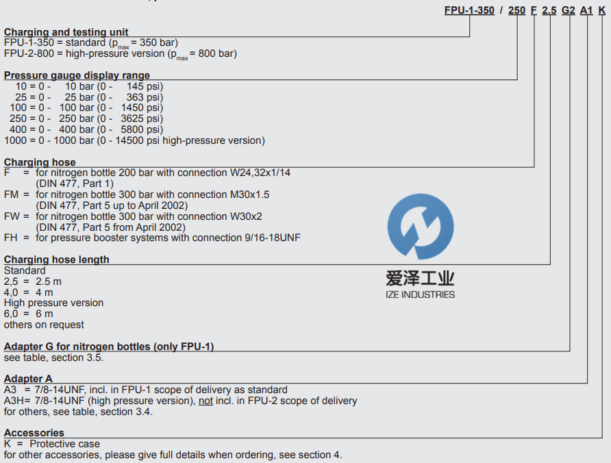 HYDAC充氮装置FPU系列爱泽工业izeindustries (1).png