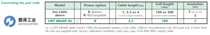 PEM探头CWTMINI50HF15  爱泽工业 izeindustries（1）.png