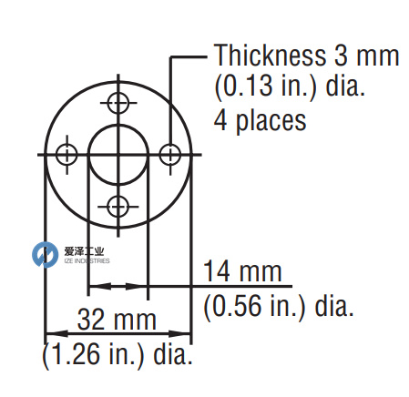 MTS磁铁垫片400633 爱泽工业 izeindustries.JPG