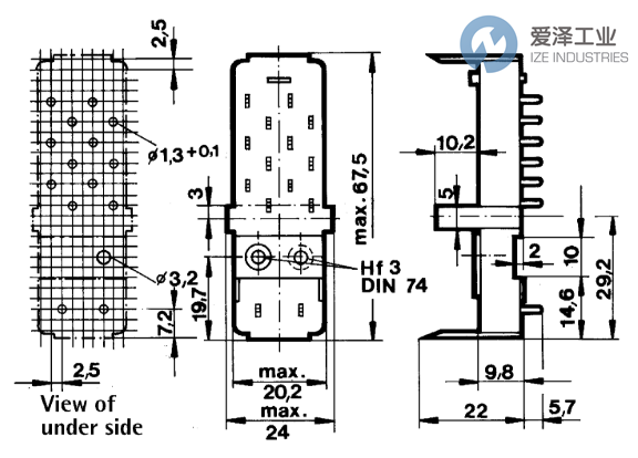 HENGSTLER继电器底座462-8004 爱泽工业 izeindustries.png