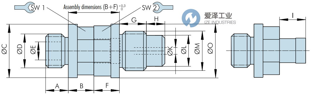 CYTEC快速接头QCM08-N 爱泽工业 ize-industries (2).png